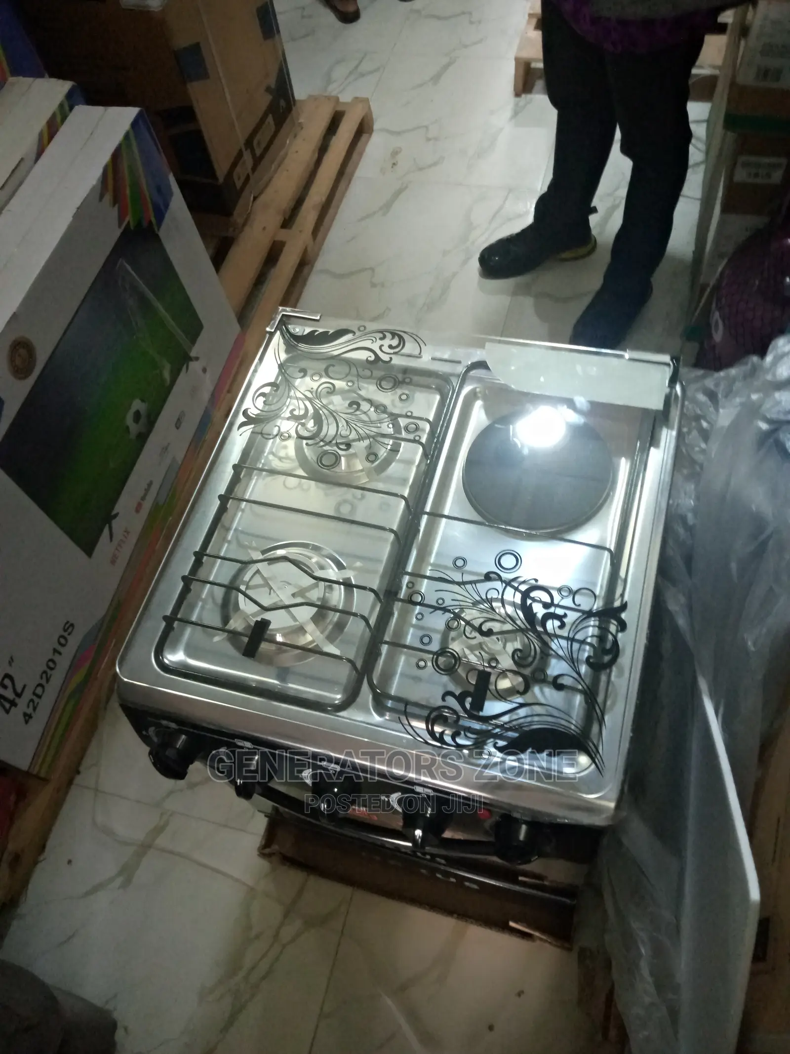 Best Selling Nx-5055 3 Gas 1 Electric Cooker