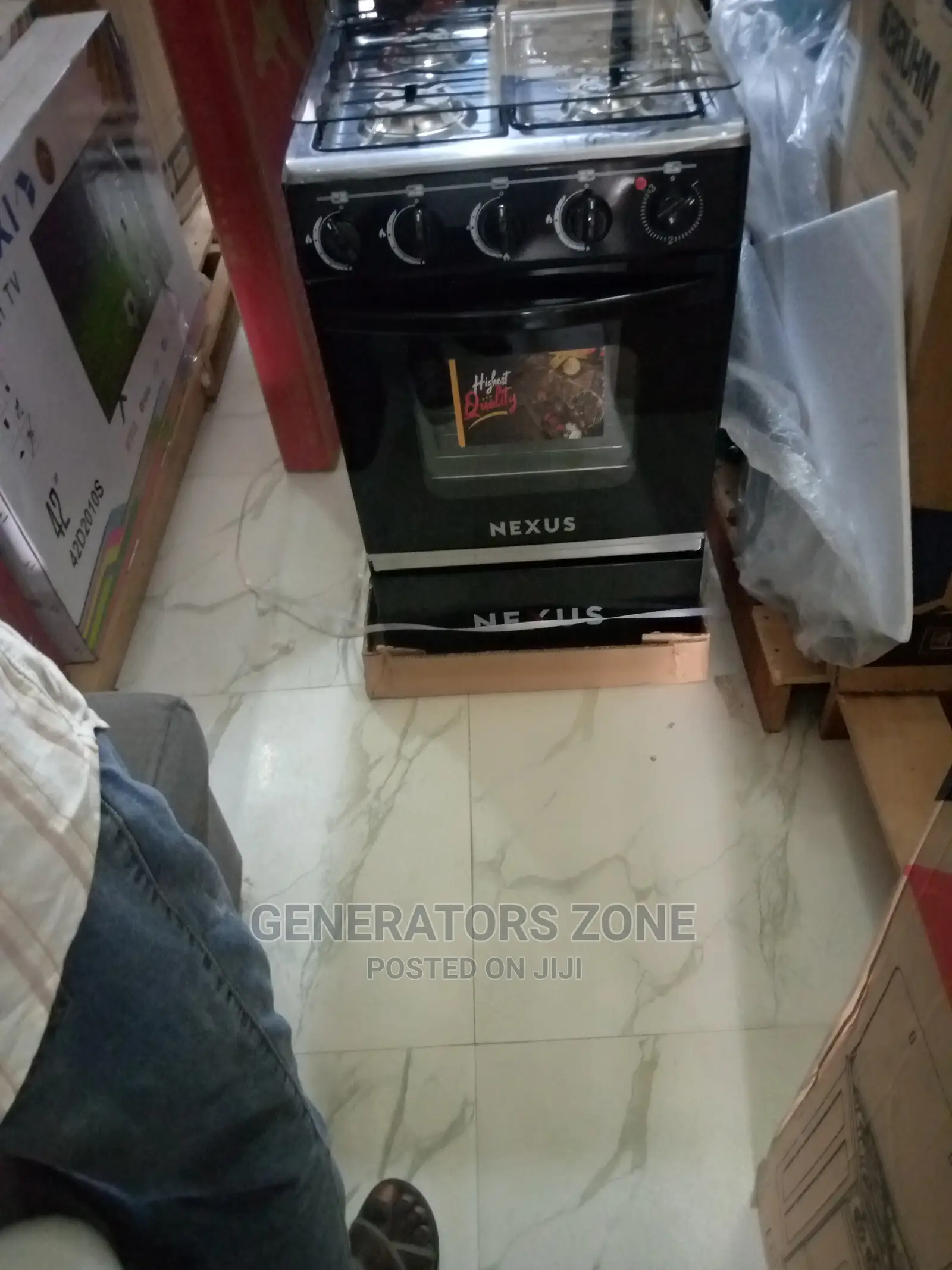 Nexus Stand 4 Burner Cooker Nx-5055 (Easy Clean)