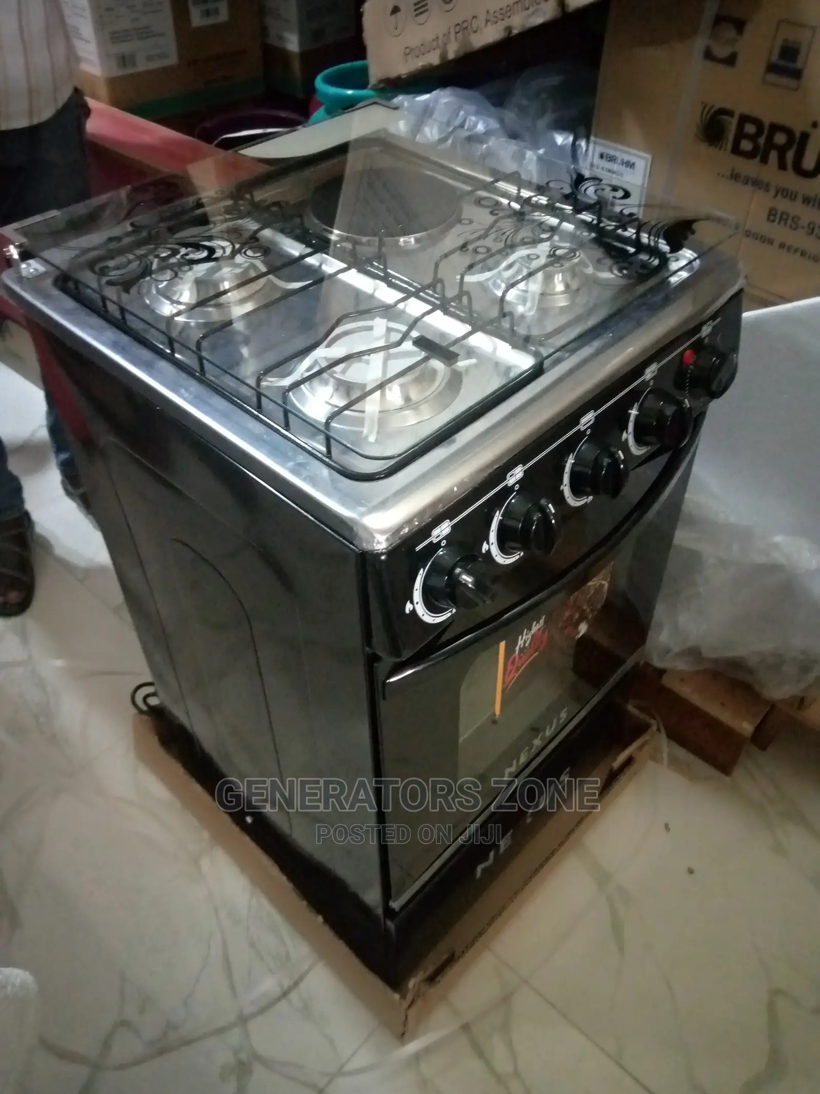 Durable Nx-5055 3 Gas 1 Electric Cooker + Baking Oven
