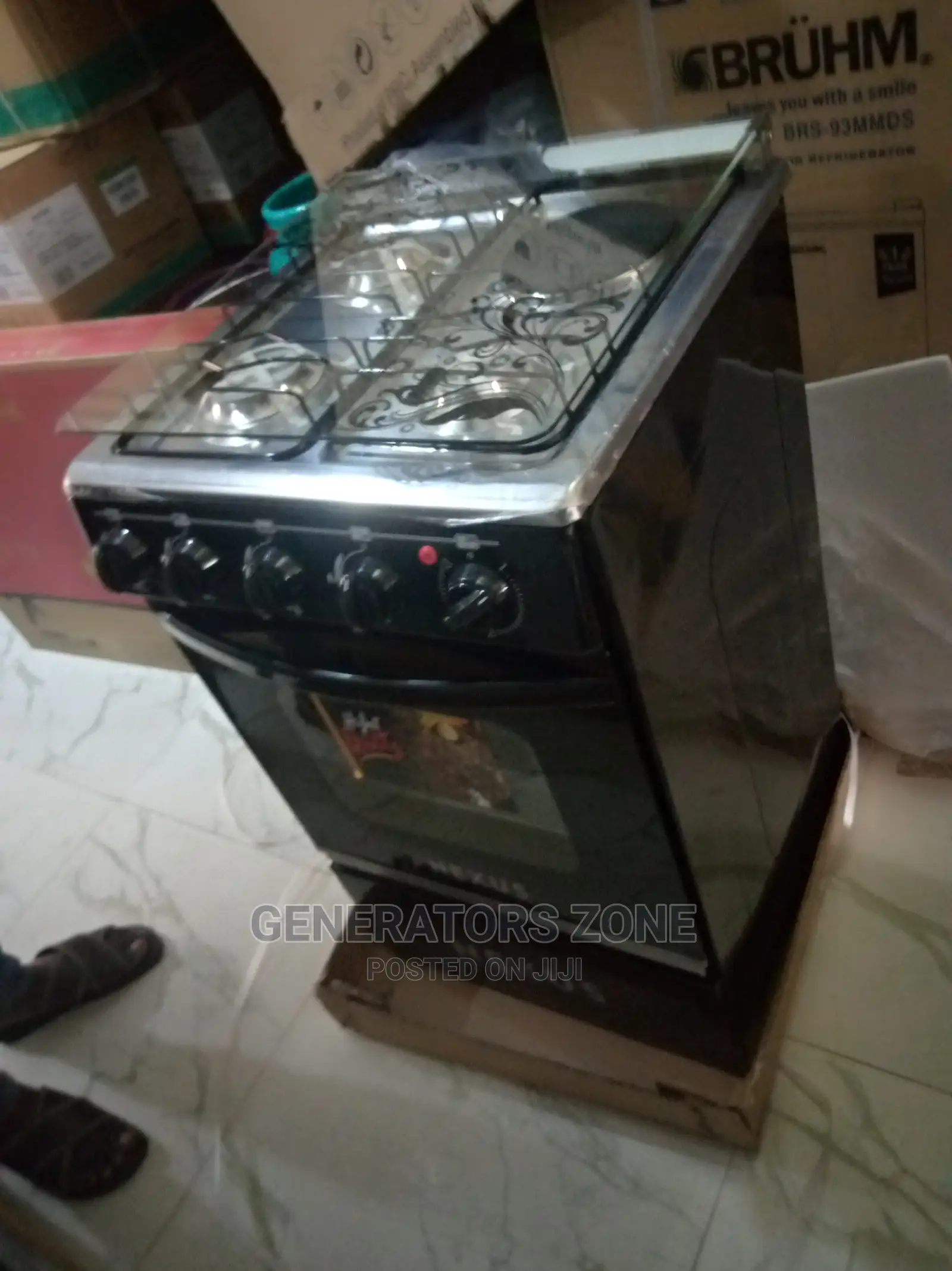 Luxury Nx-5055 4 Burner Cooker (Easy Clean)