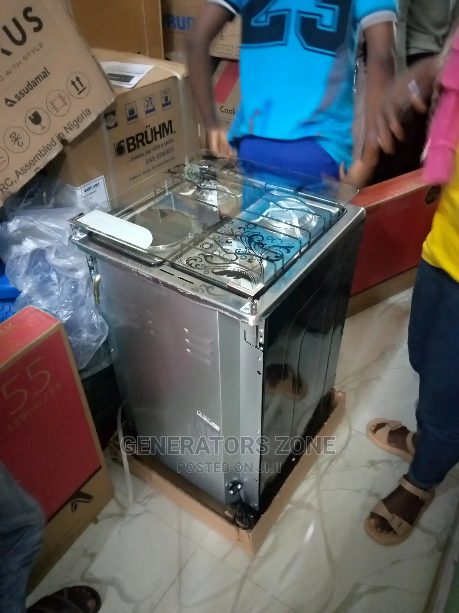 Easy to Use Nx-5055 4 Burner Cooker