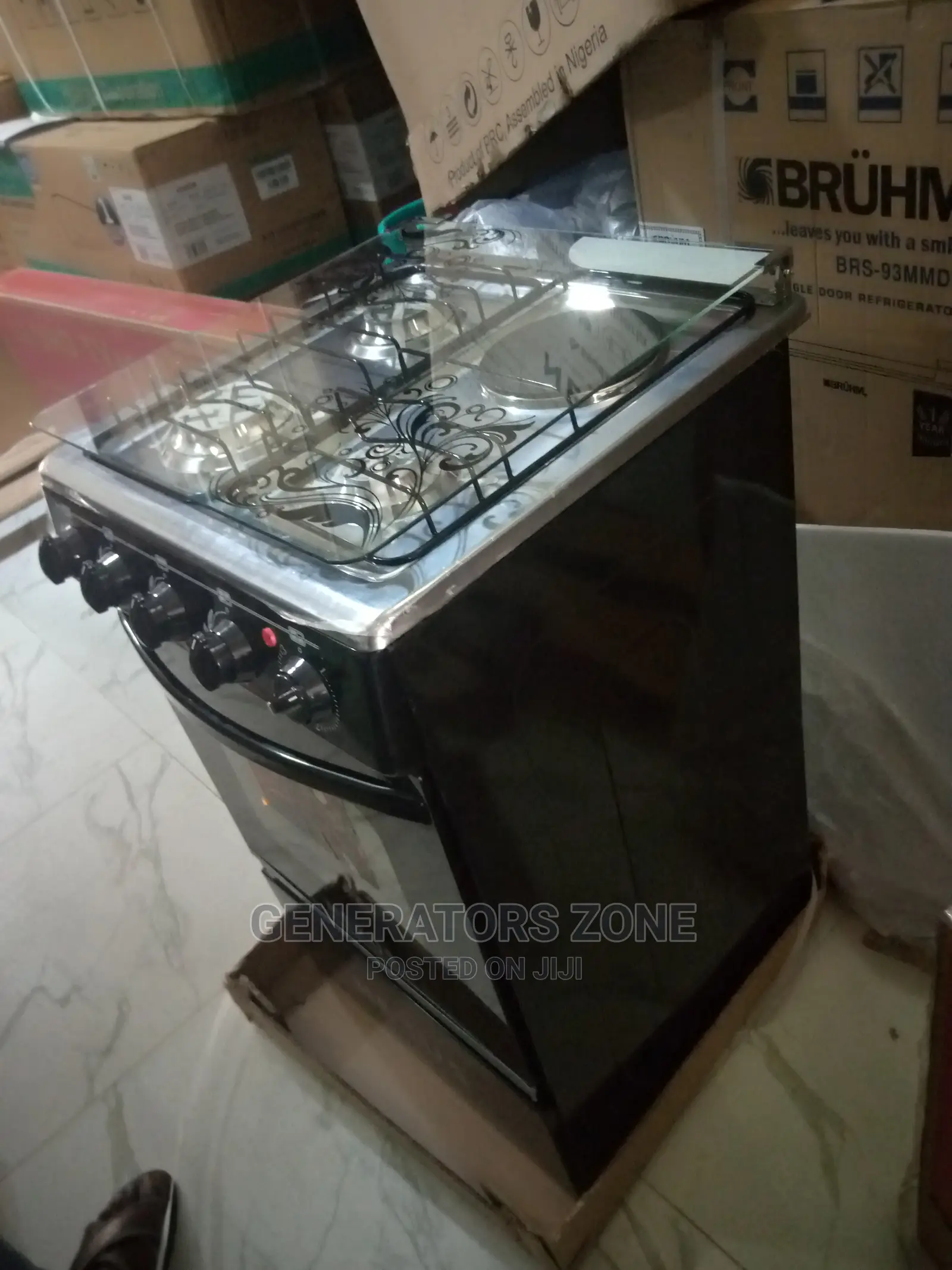 Easy to Use Nx-5055 3 Gas 1 Electric Cooker With Oven