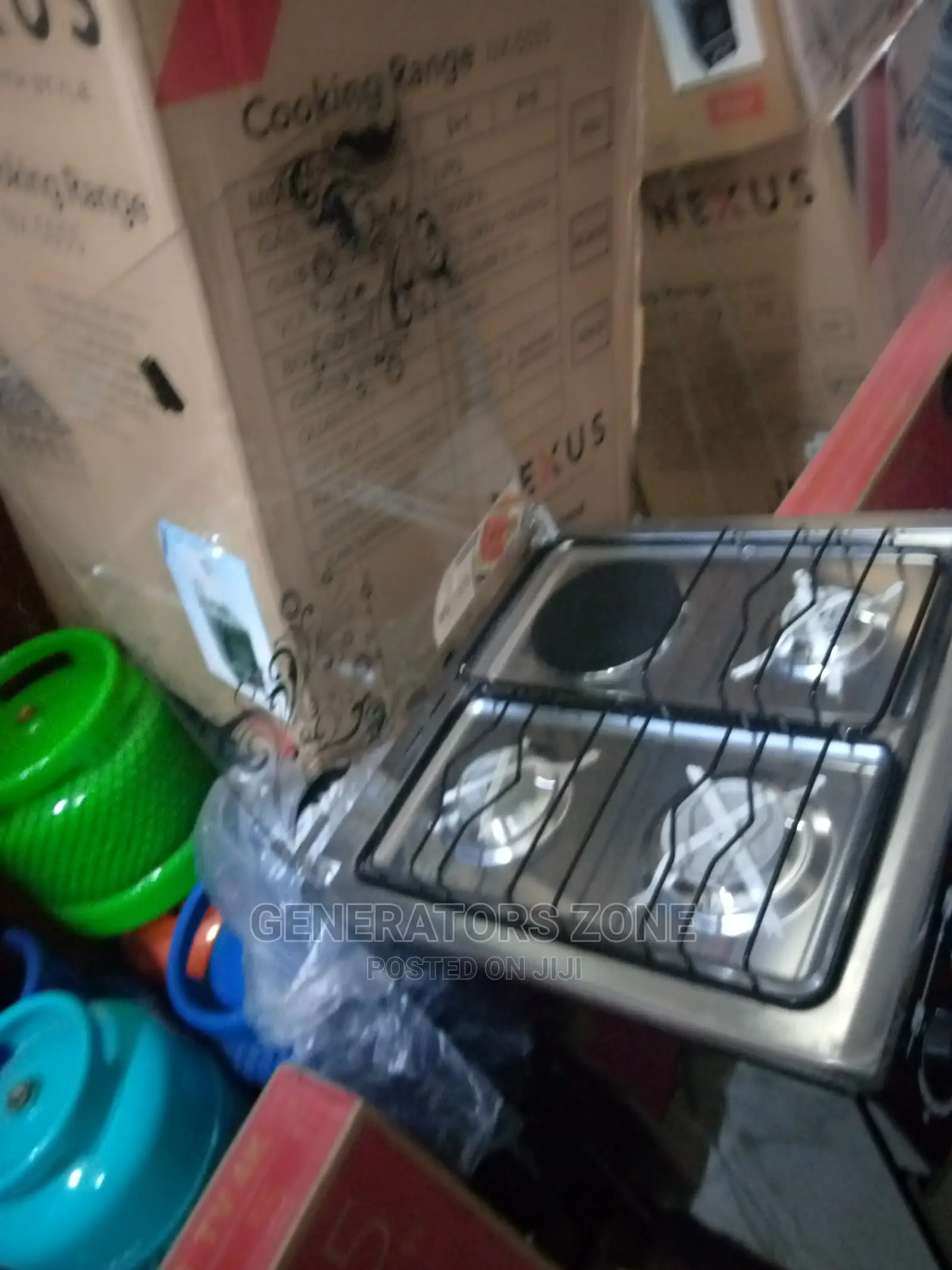 Efficient 3 Gas 1 Electric Nx-5055 Cooker