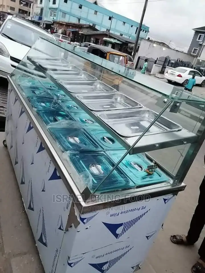 6plate Manufactured Stainless Steel Food Warmer With Layer