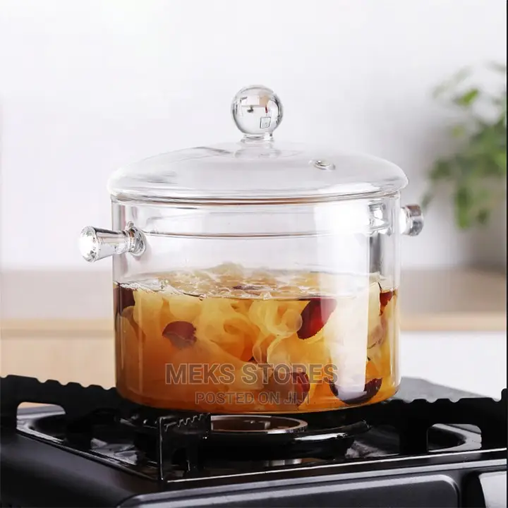1900 Ml Glass Pot