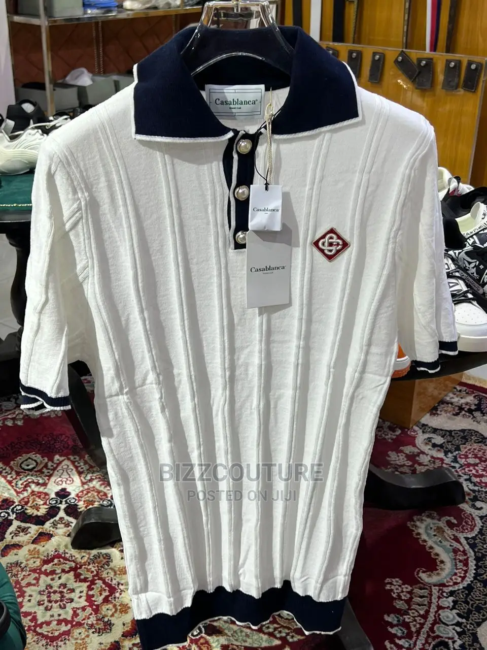 Original CASABLANCA Polo Shirt Available in Store