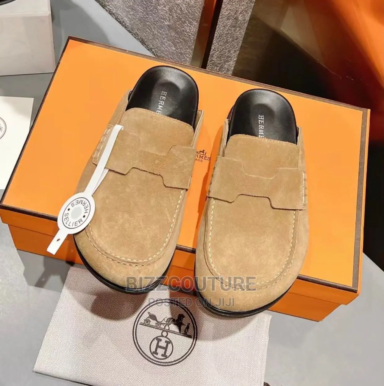 Original HERMES Half Shoes Available in Store