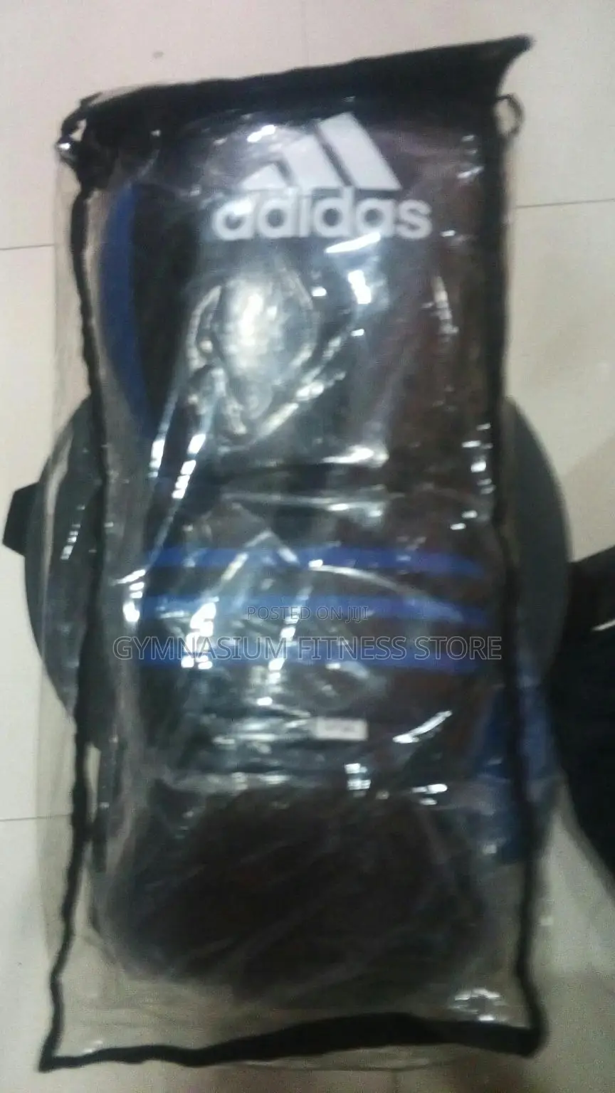 Adidas Boxing Glove Blue Strap 5608