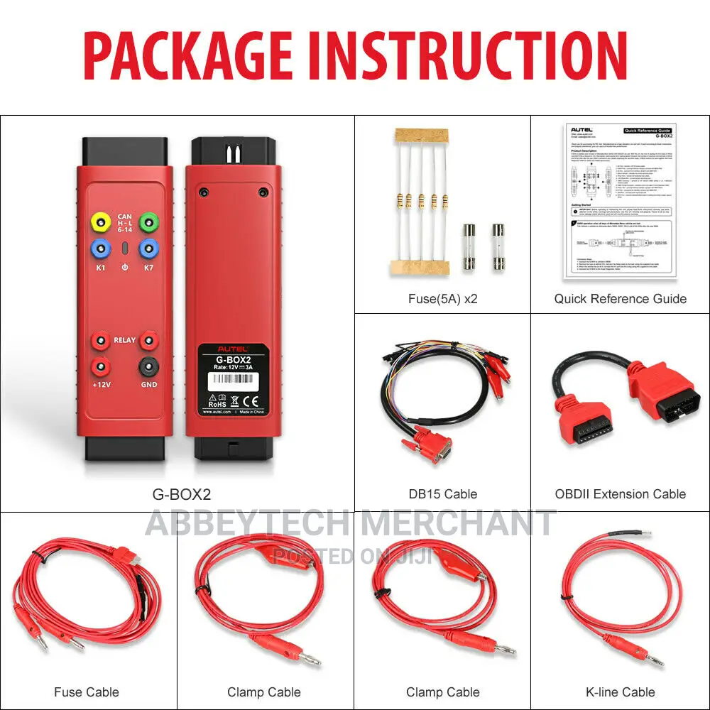 Autel G-Box2 Key Programin for Mercedes-benz.Toyota.Lexus
