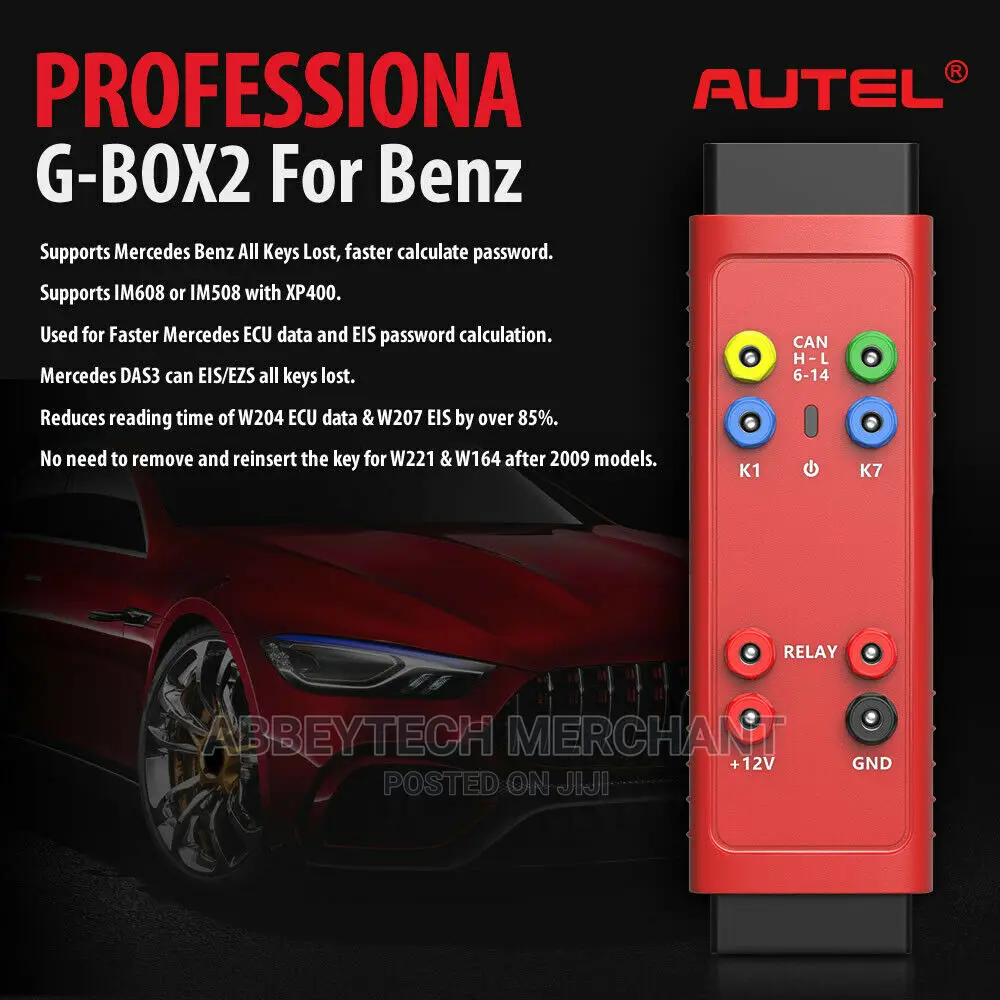 Autel G-Box2 Key Programin for Mercedes-benz.Toyota.Lexus
