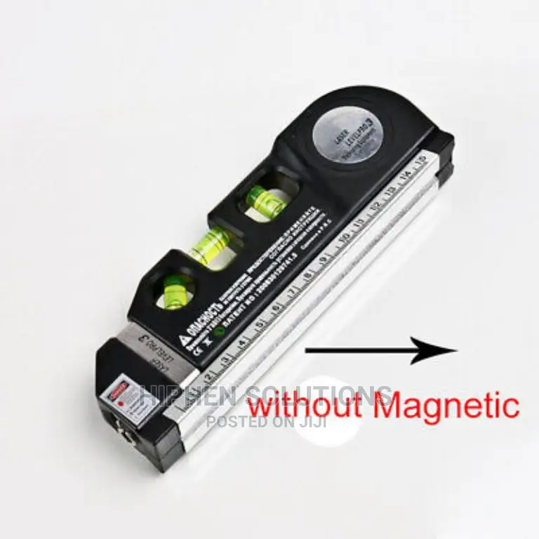 Multipurpose Tape Measure With Buttonhorizontal Ruler