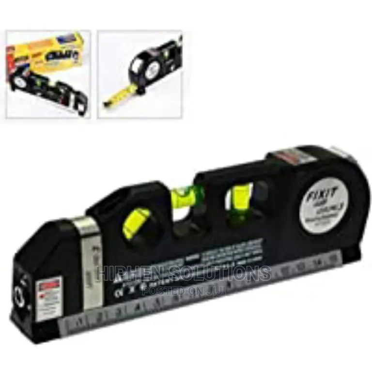 Laser Level Horizontal Vertical Measure Tape