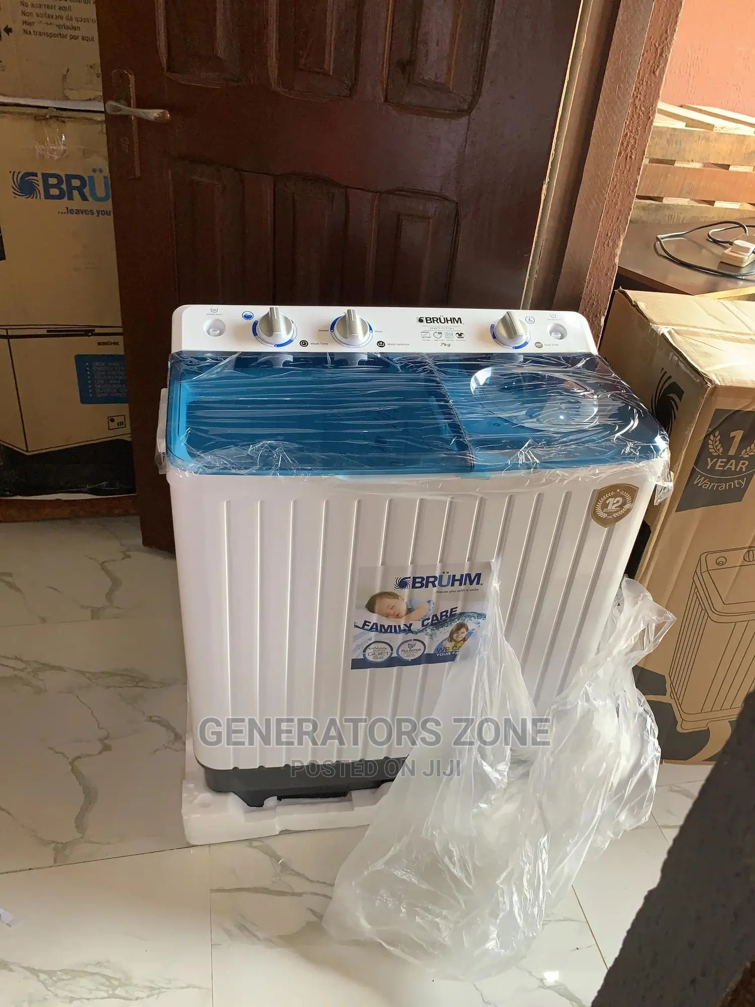 Semi-Automatic Top Load 7kg Wash Machine BWT-070h