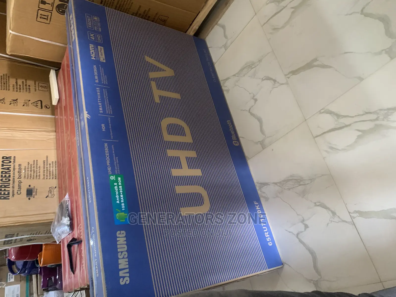 Samsung Tv Samsung 65 Inches 65'' Uhd Smart Tv+Netflix