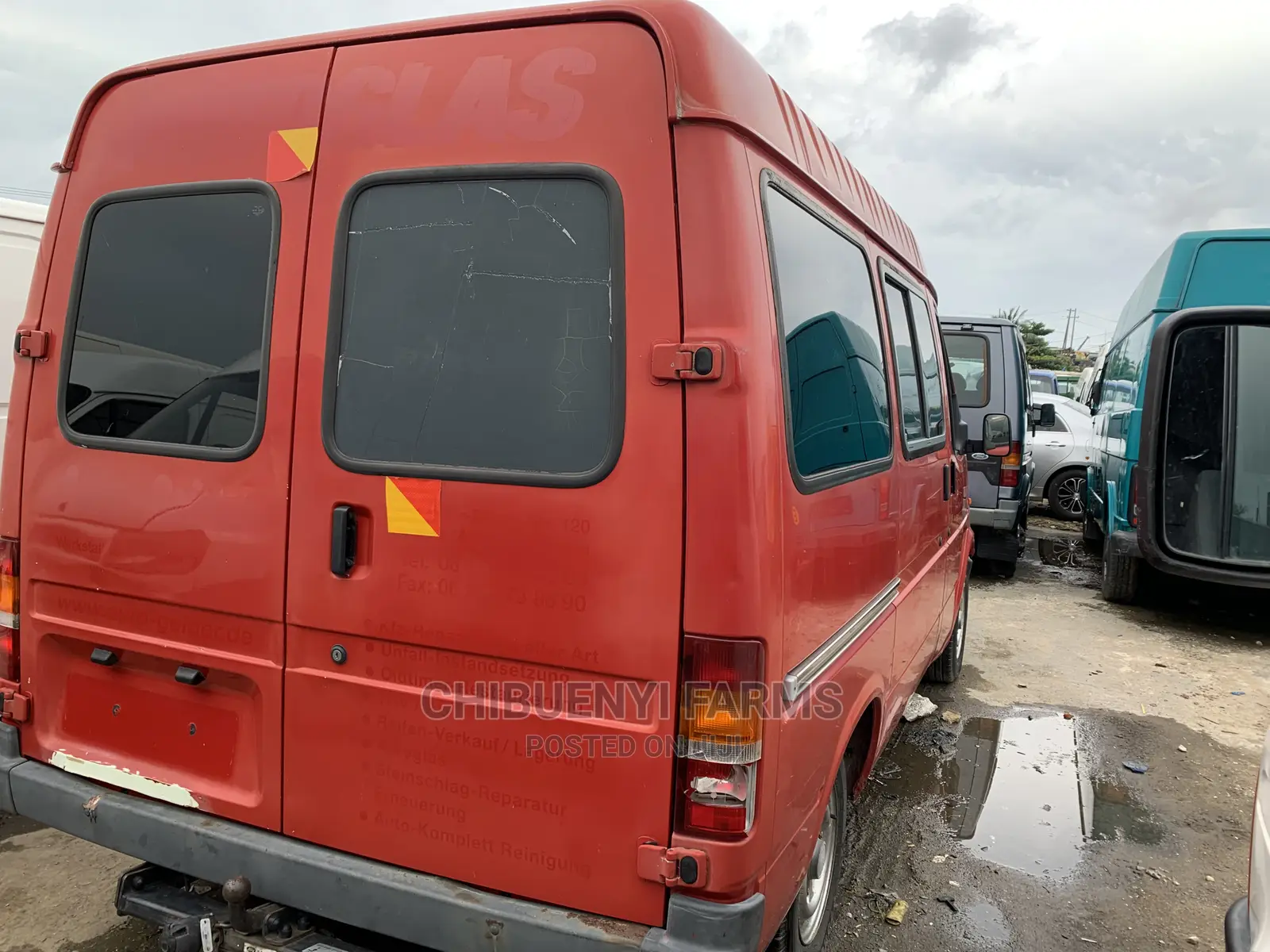 Ford Transit 1999 Red