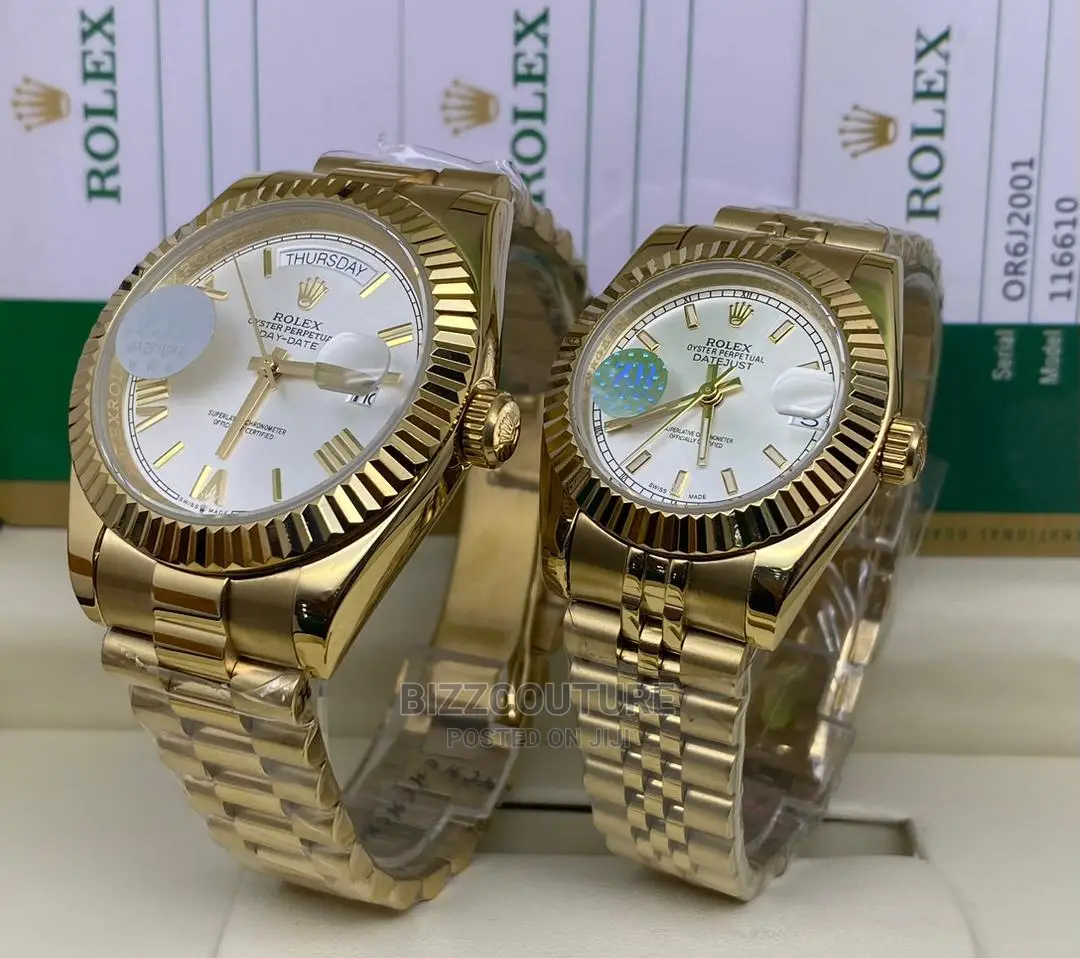 Original ROLEX DATE JUST Gold Steel Available in Store