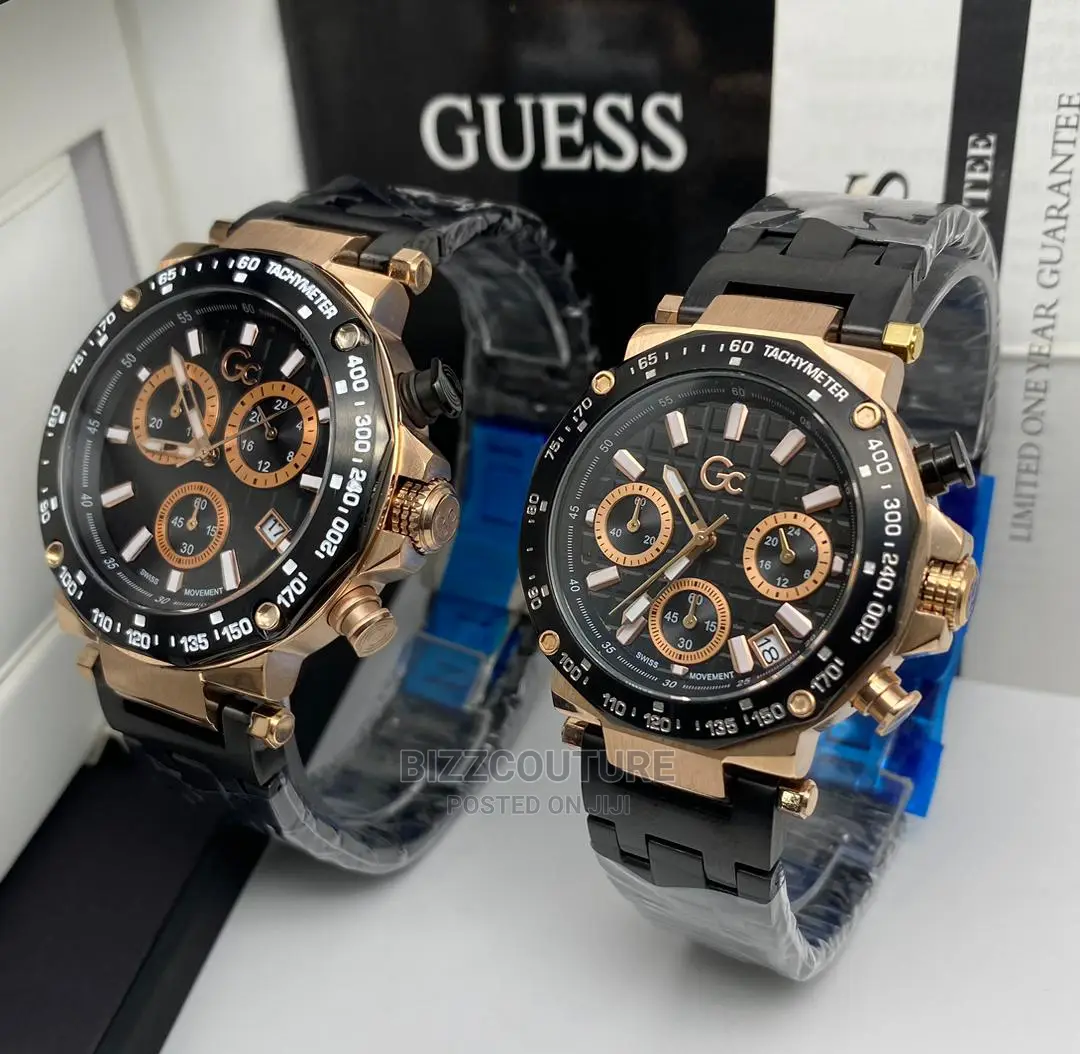Original GUESS Black Chain Watch Available in Store