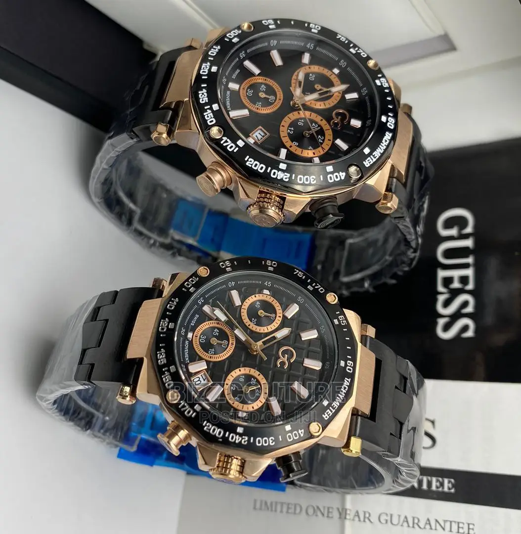 Original GUESS Black Chain Watch Available in Store