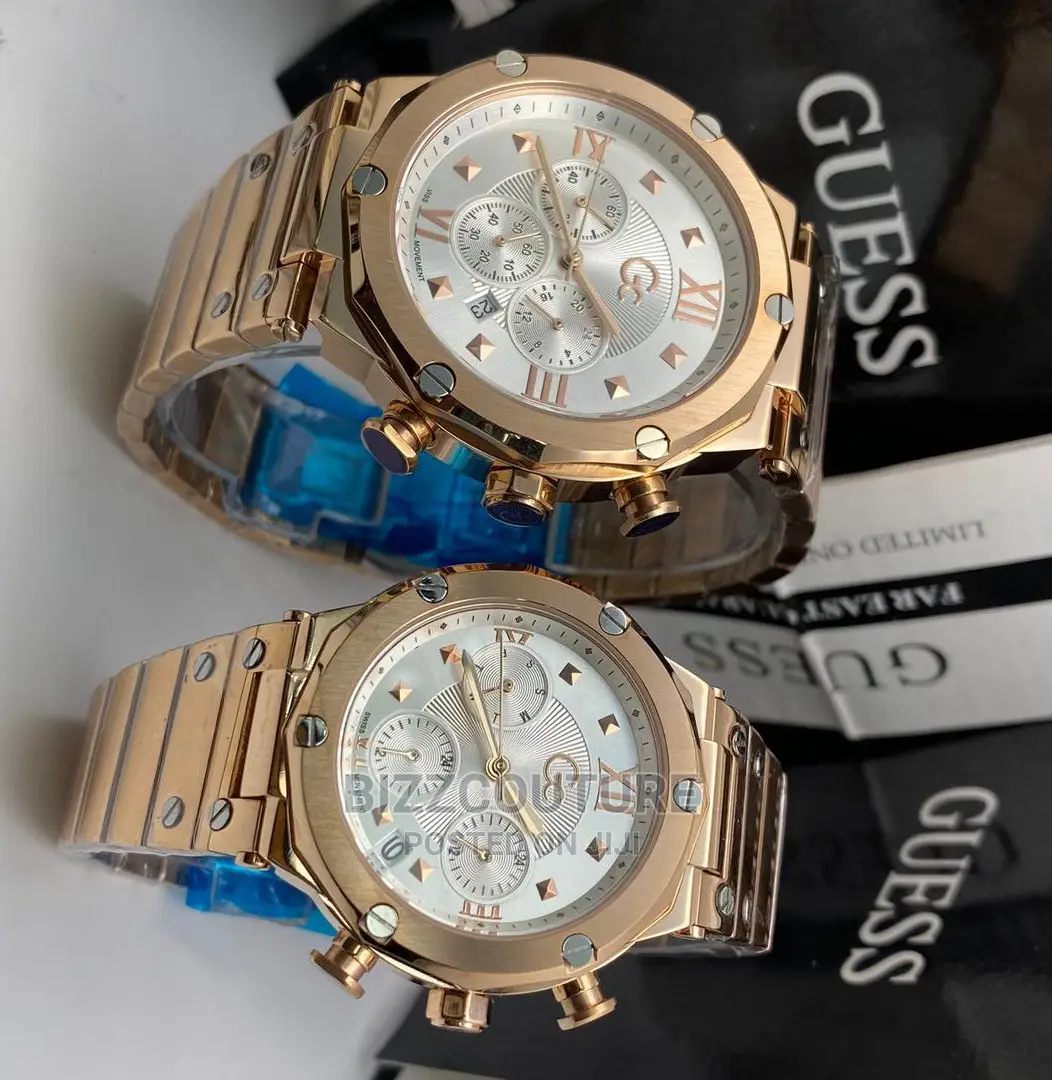 Original GUESS GOLD Steel Watch Available in Store