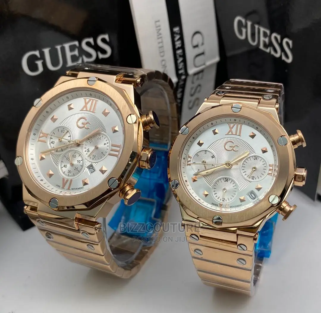 Original GUESS GOLD Steel Watch Available in Store