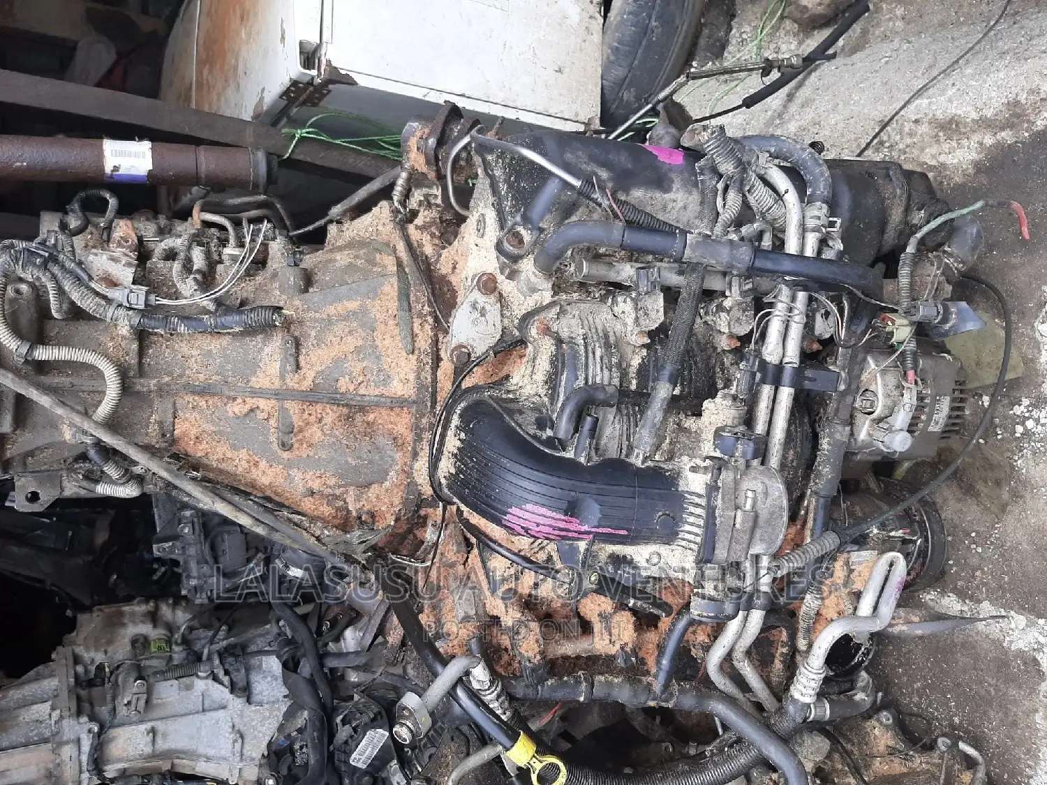 Engine and Gear Box Jeep Liberty 3.7L V6 2005 Model