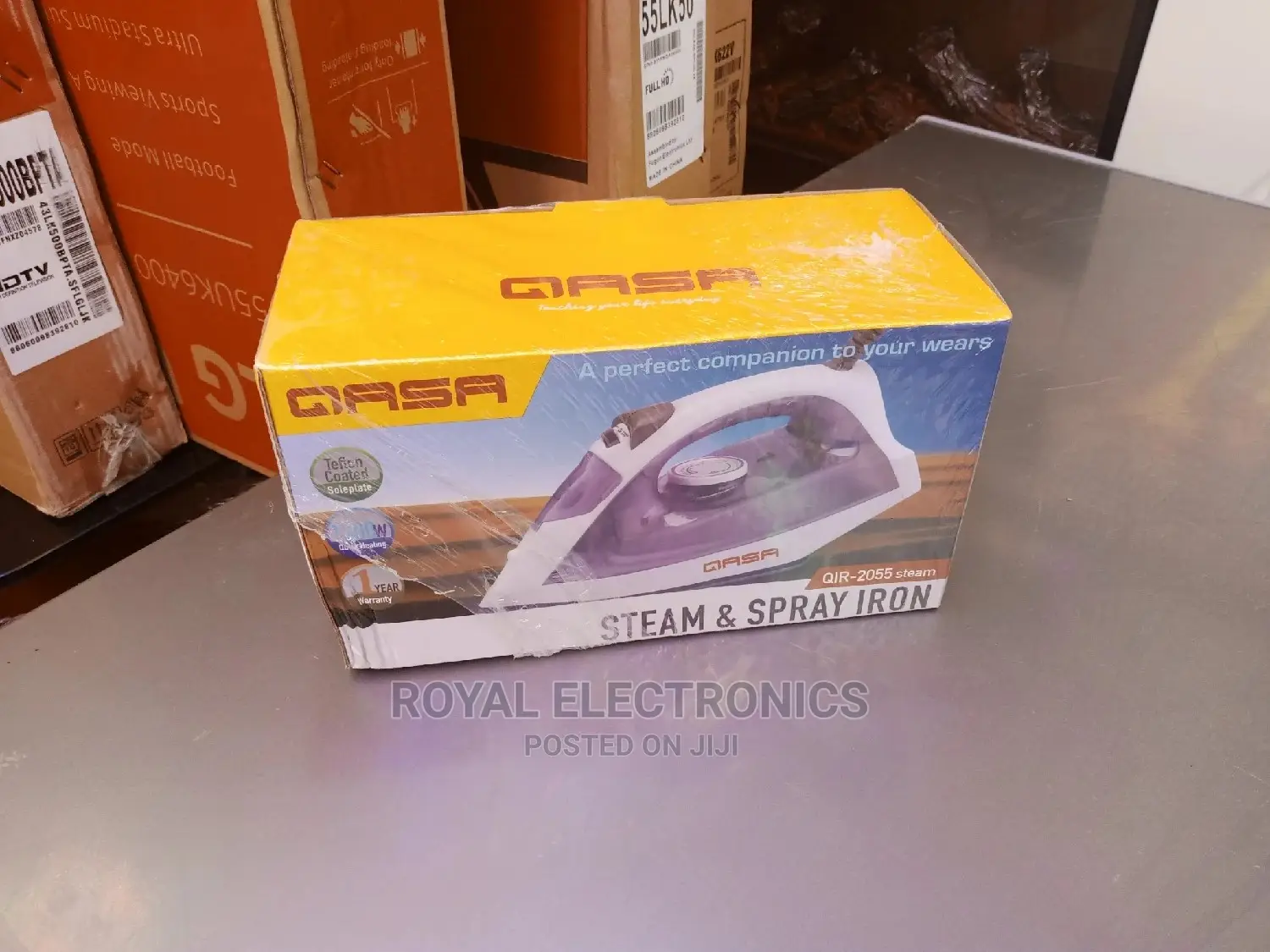 Just Released QASA QIR-2055 Steam Iron - 1200W
