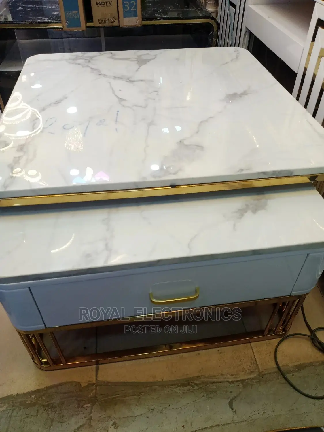 Imported Royal Center Table With Drawer