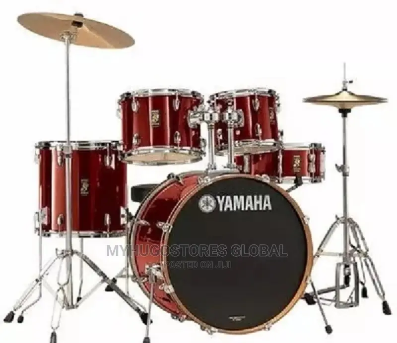 Yamaha 5 Piece Drum Set - Laser Red