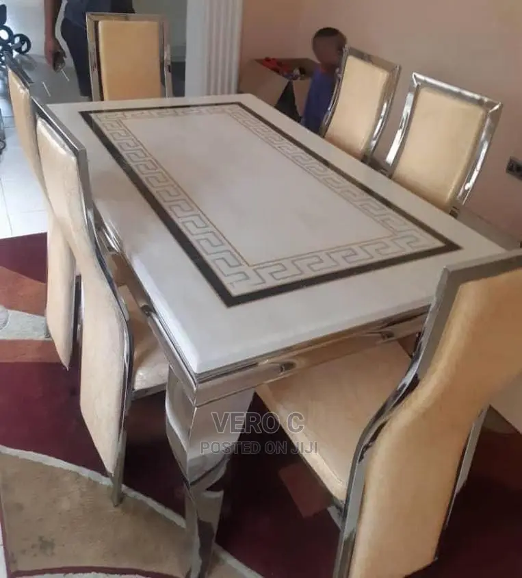 Quality Versace Dinning Table And 6 Chairs