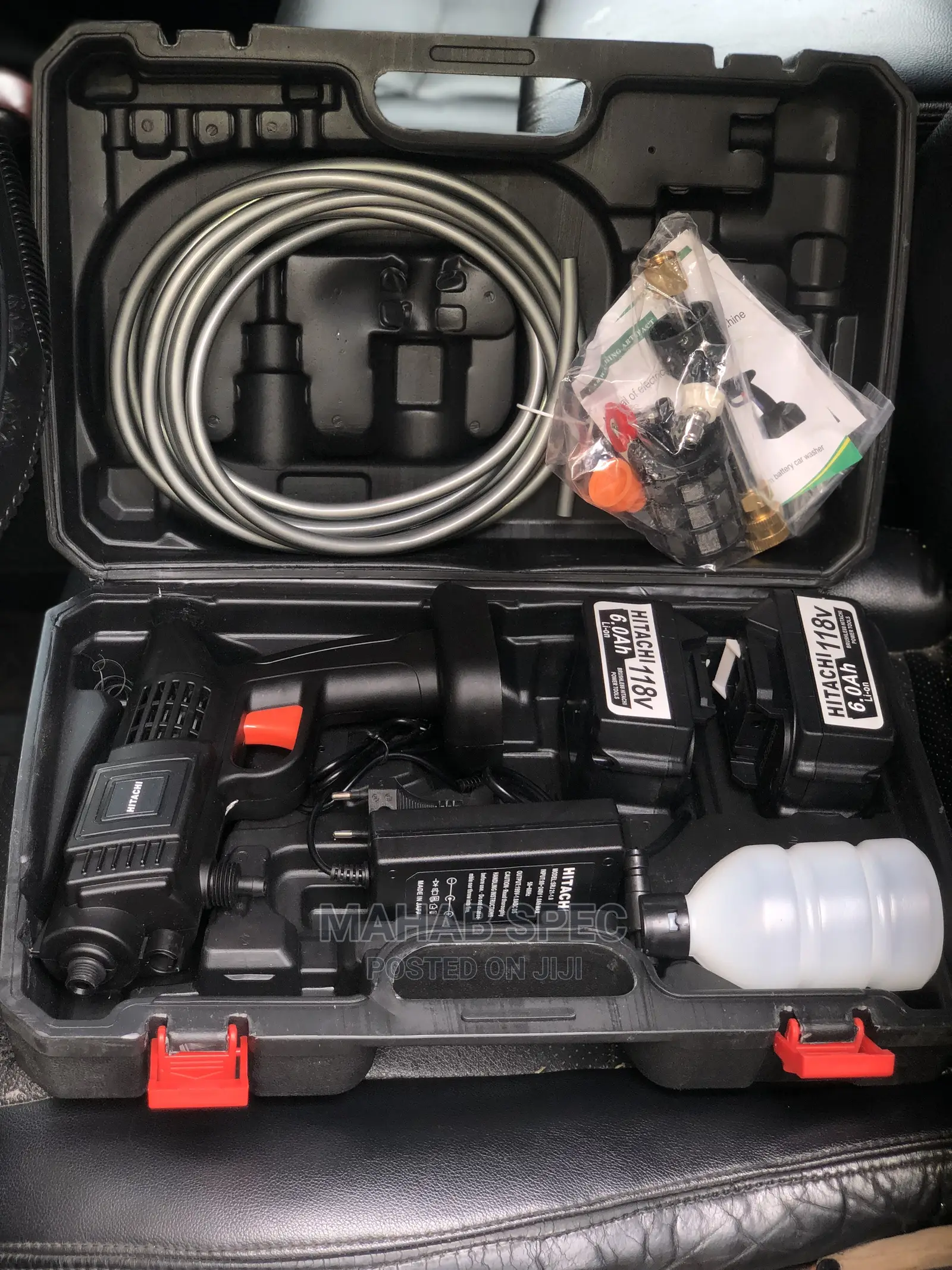 Portable Rechargeable High Pressure Washer - 118V