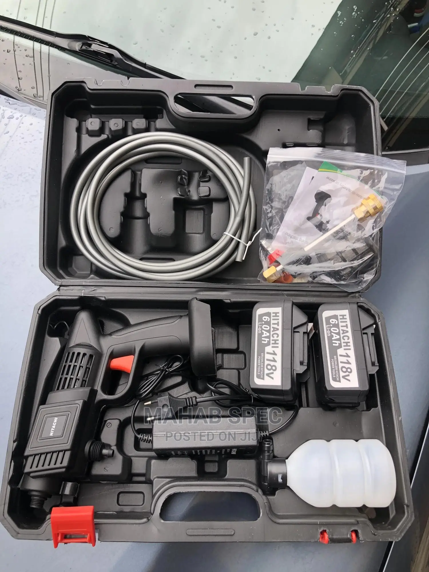 Portable Rechargeable High Pressure Washer - 118V