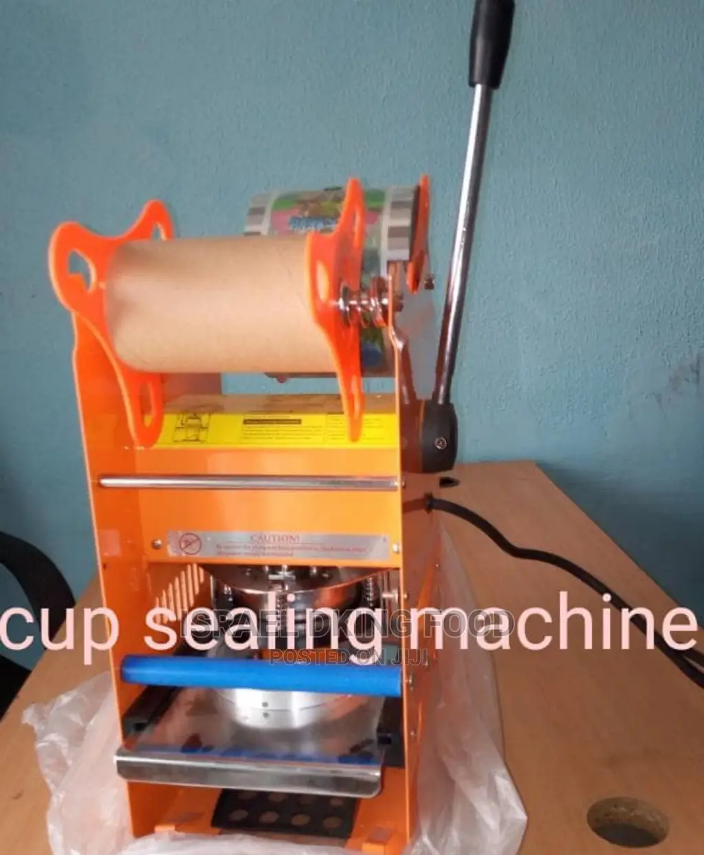 Industrial Electric Foreign Manual Cup Sealing Machine