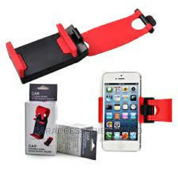 Car Steering Wheel Phone Socket Holder