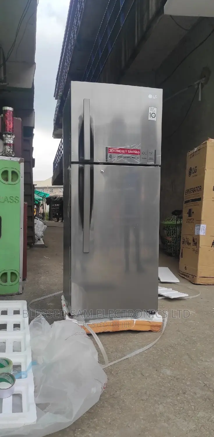 Original>Lg Smart Inverter Fridge 308l Double Door Ice Maker