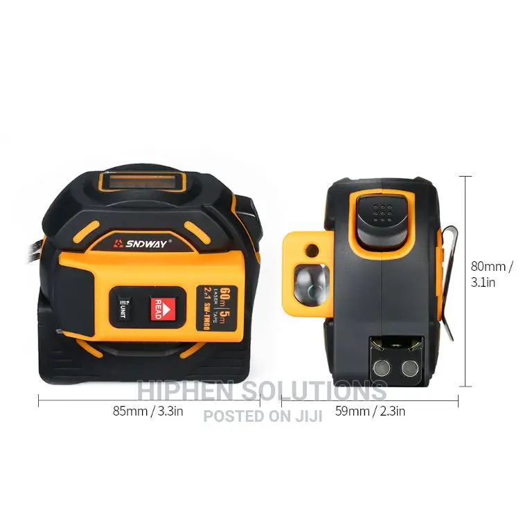 Digital Laser Tape 40m Rangefinder Distance Measure Tool