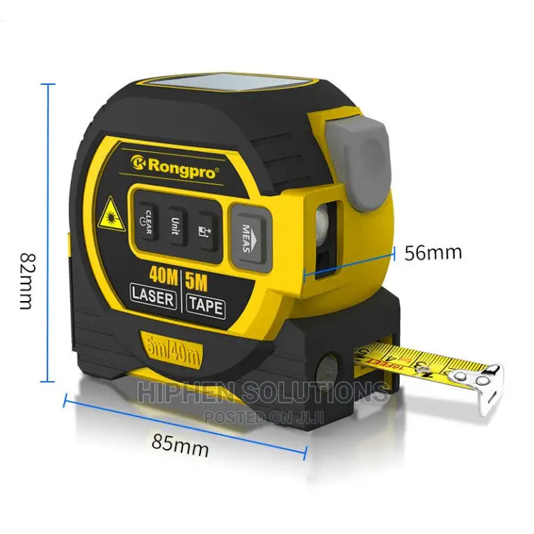 40M Laser Measure Ruler Cross Line Laser Tape Measure
