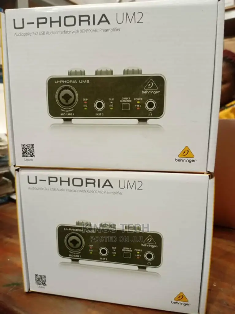 Behringer Um2 Studio Soundcard