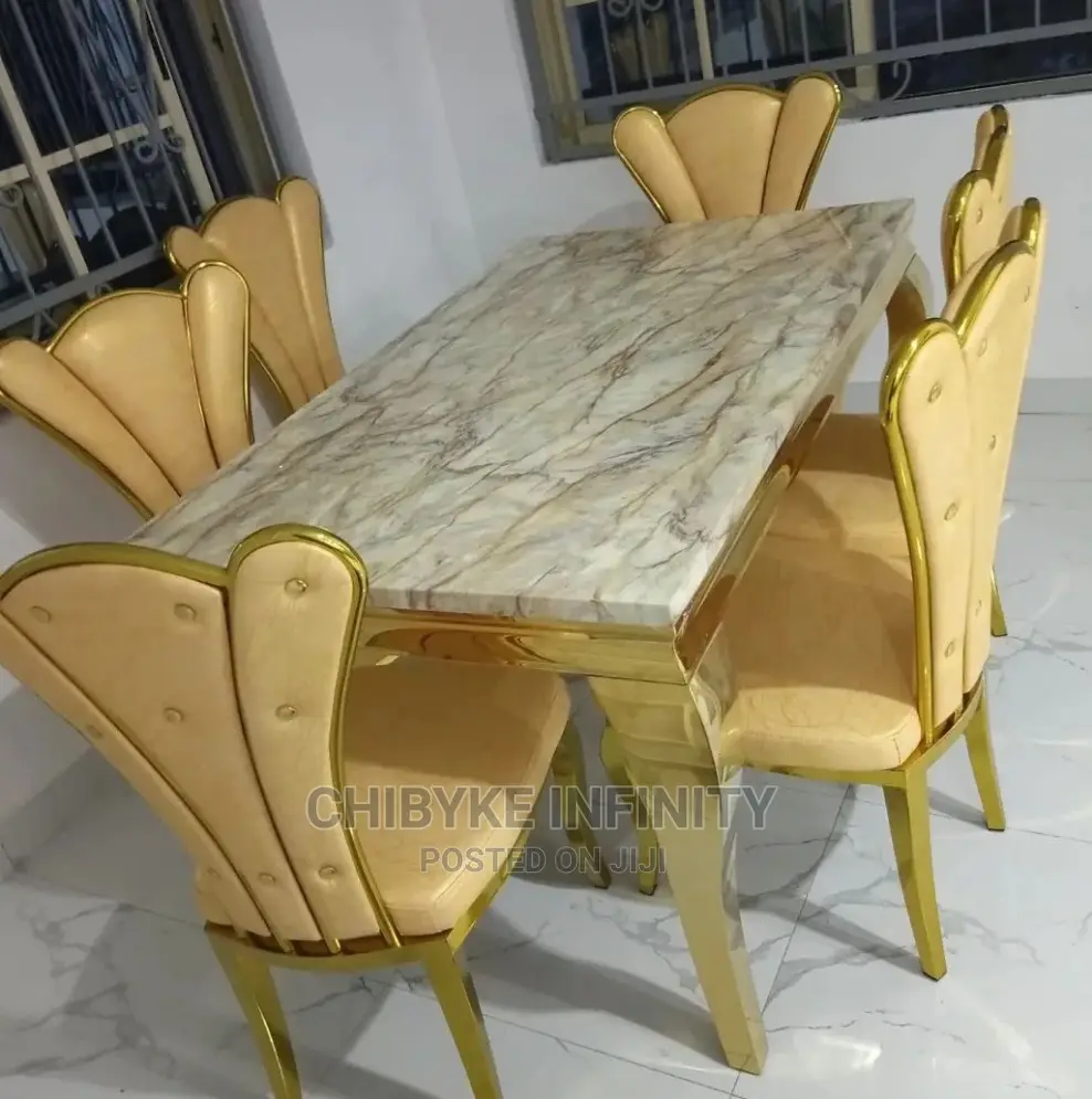 Brand New and Imported Quality Marble Dining Table by Sis