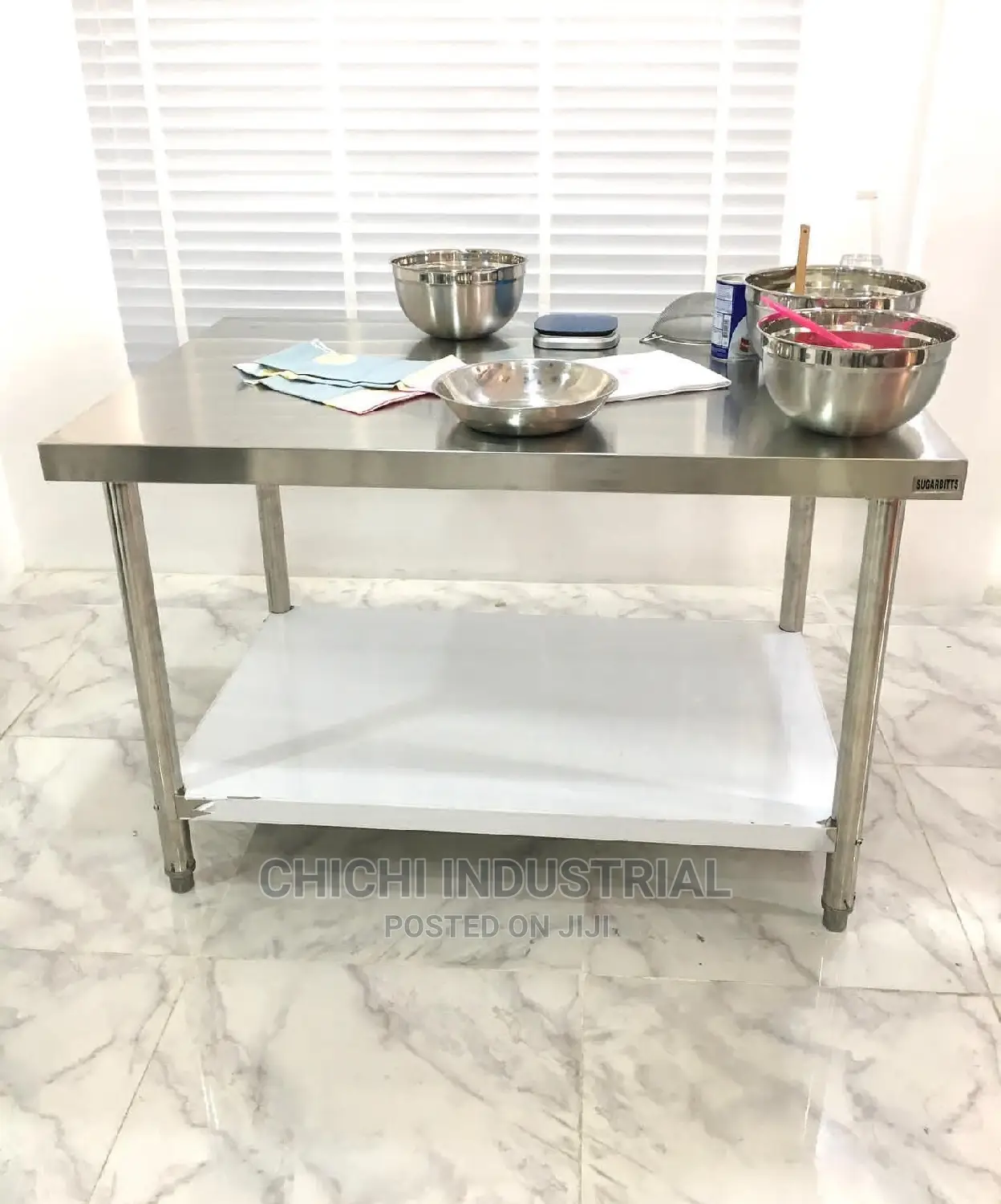 Working Table 4ft Stainless Steel