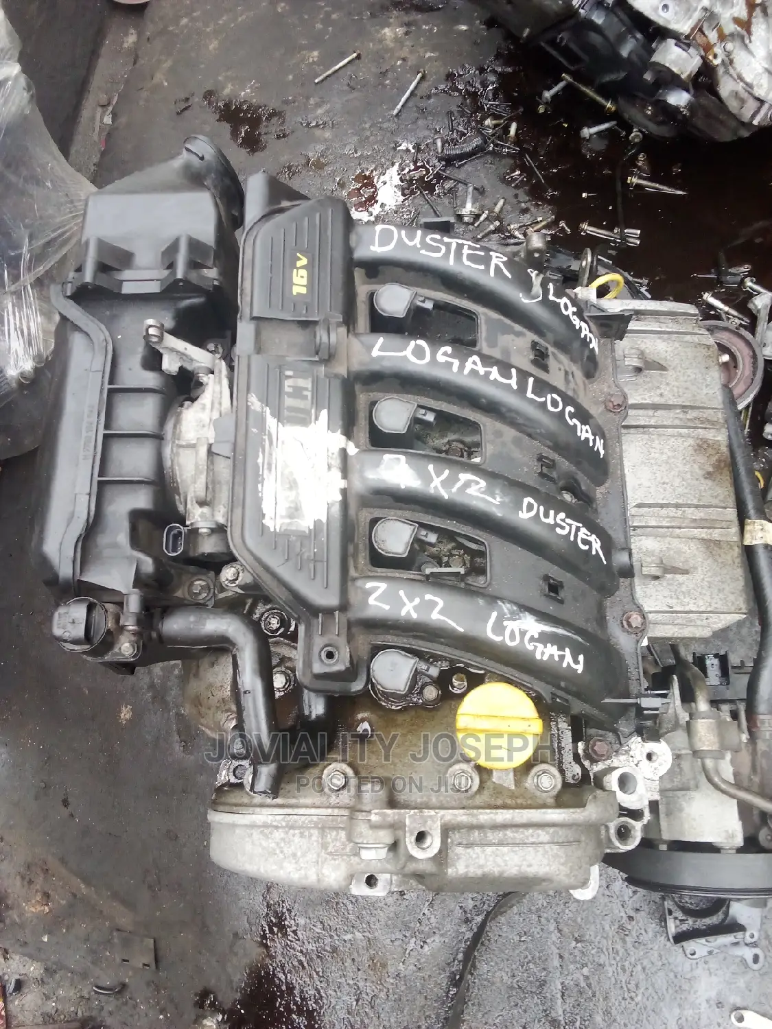 Complete Engine for Renault Logan/Duster Two Wheel