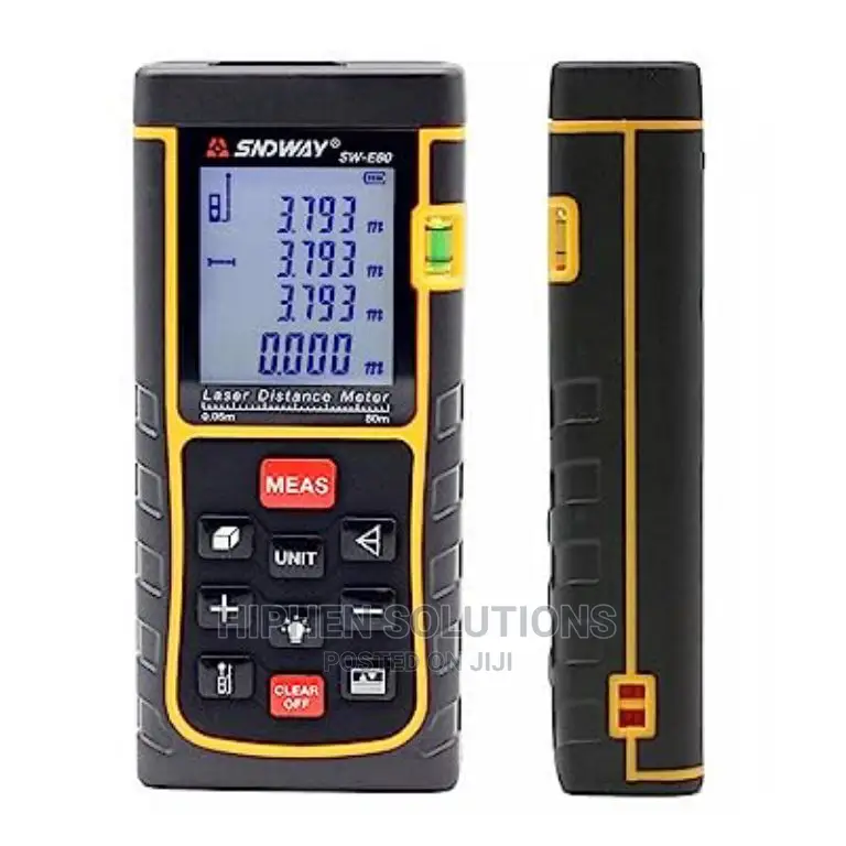 80M Distance Meter Tape Measure Area Volume