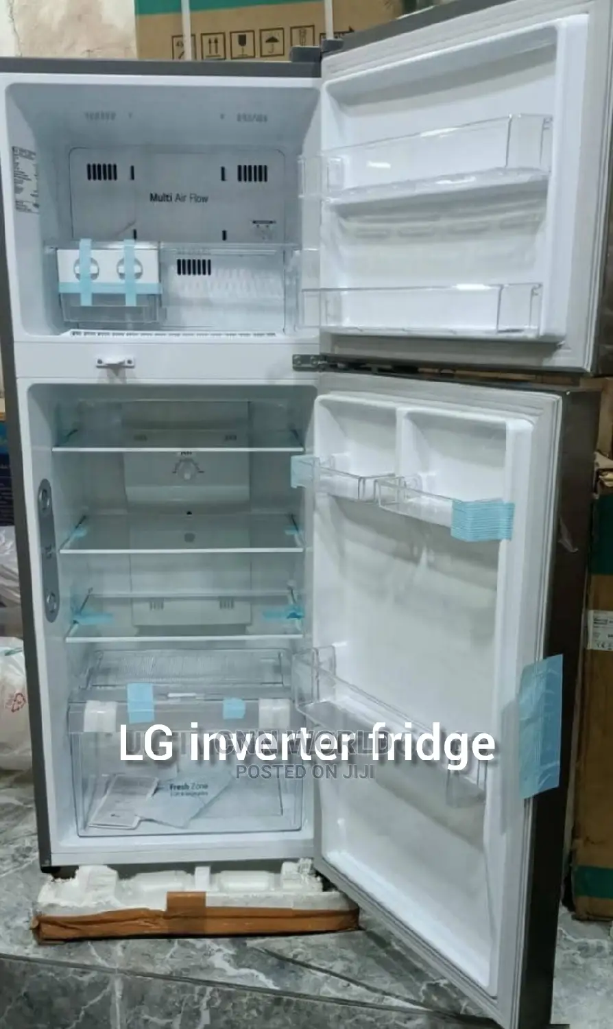 New LG Inverter Double Door Fridge (308L) 36% Energy Saving