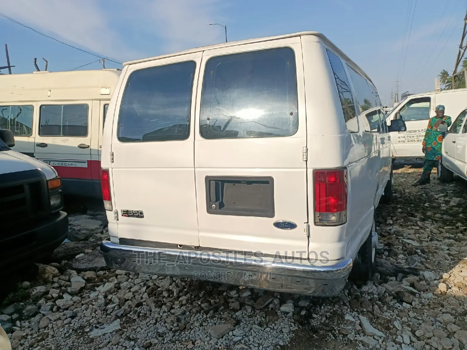 Ford E250 2007 White