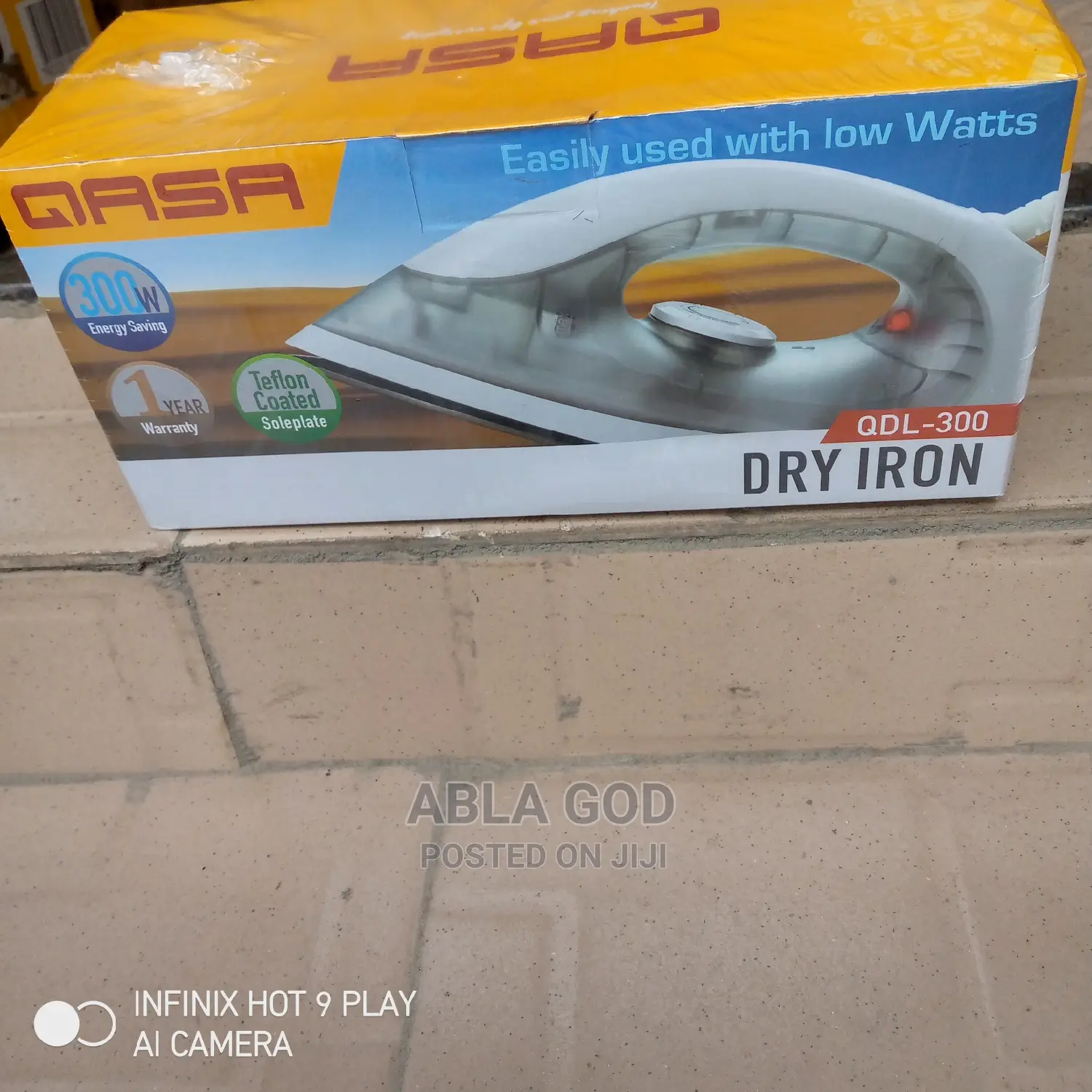 QASA Energy Saving Iron 300w