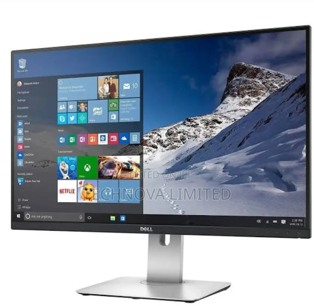 DELL Ultrasharp U2715H 27" Wide Quad HD IPS Matte Black