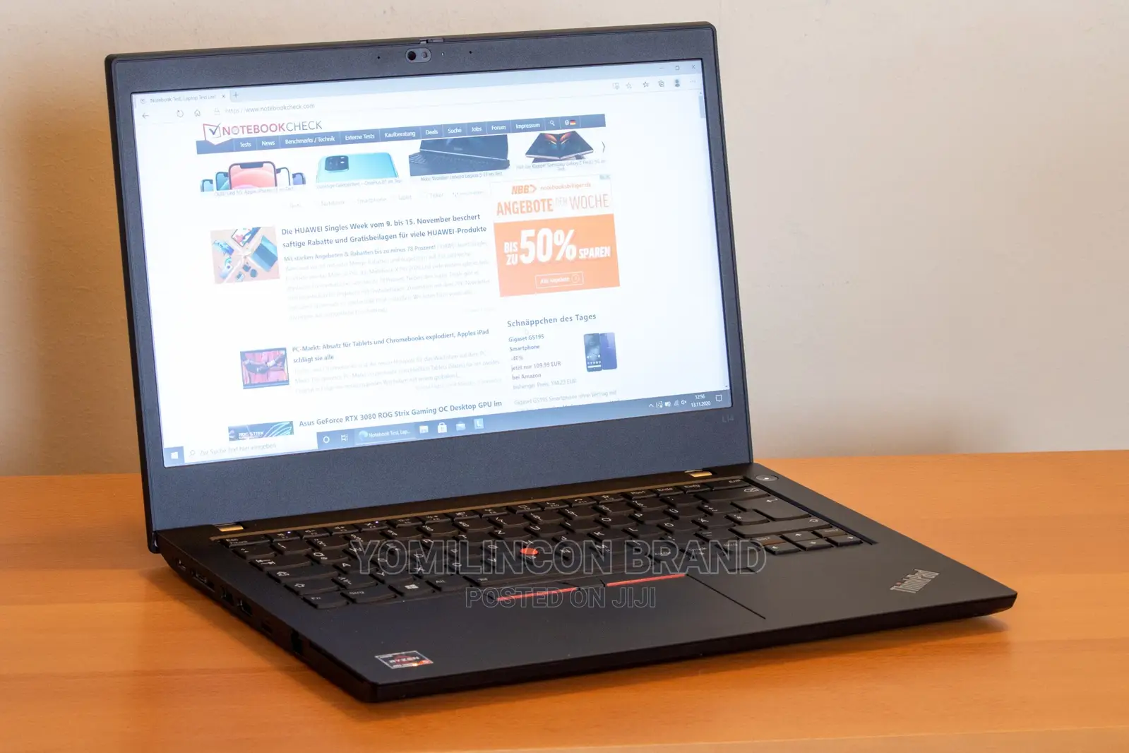 New Laptop Lenovo Thinkpad L14 8GB Intel Core I5 SSD 256GB