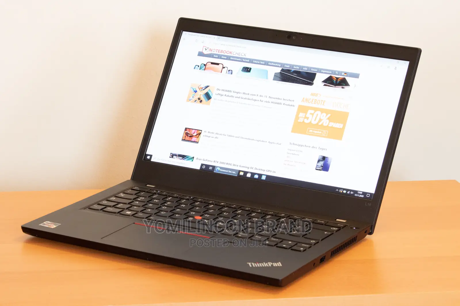 New Laptop Lenovo Thinkpad L14 8GB Intel Core I5 SSD 256GB