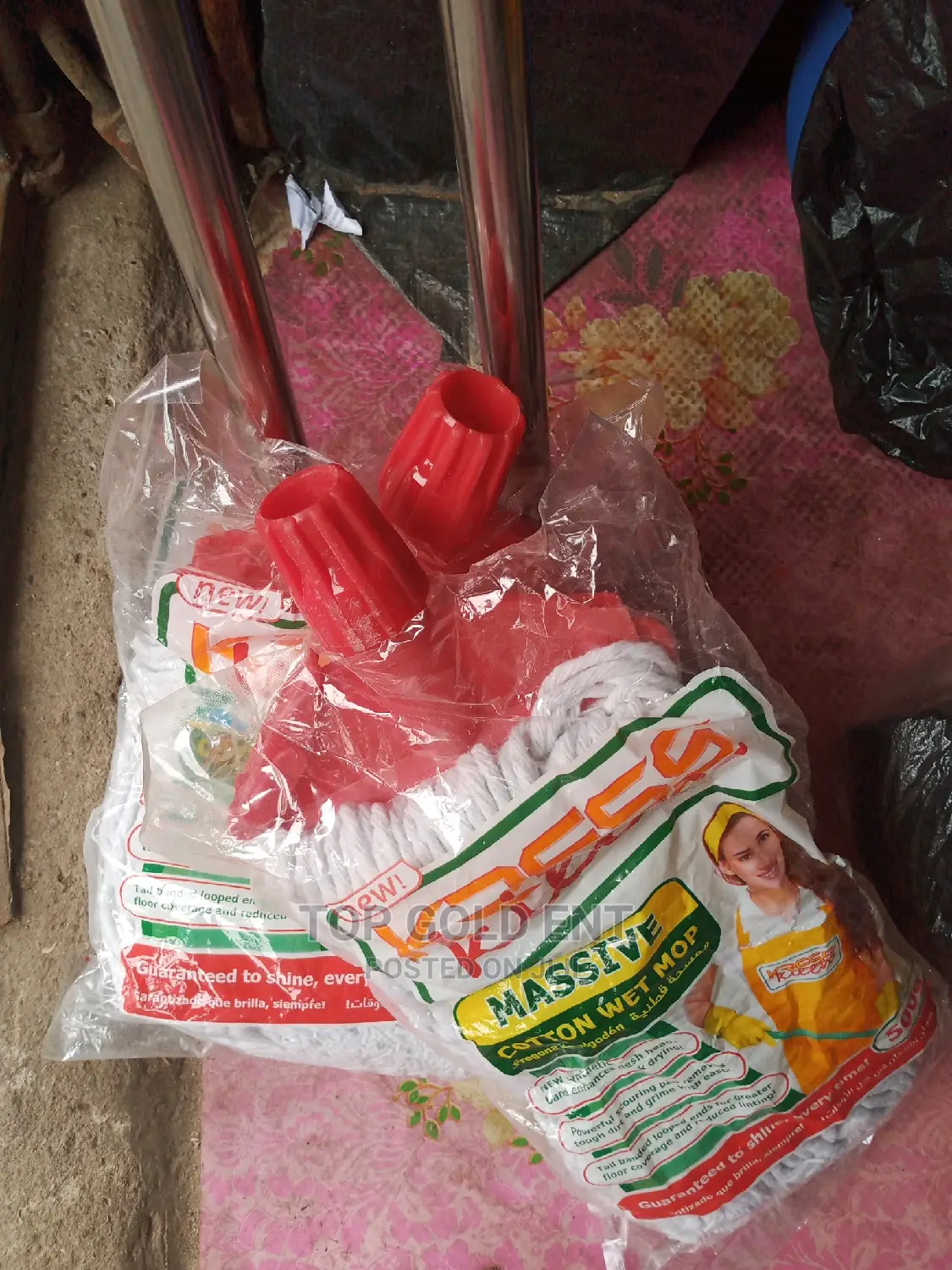 Industrial Mop With Iron Rod