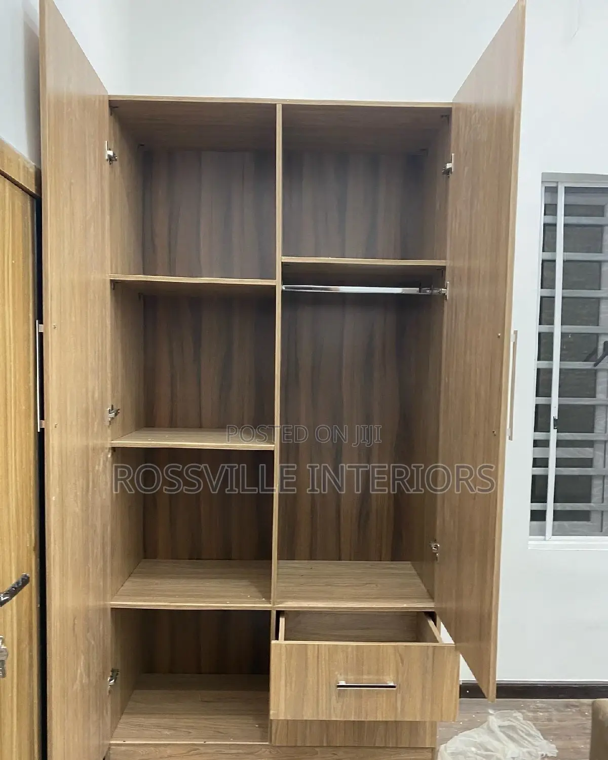 RDS 3ftby6ft HDF Wardrobe