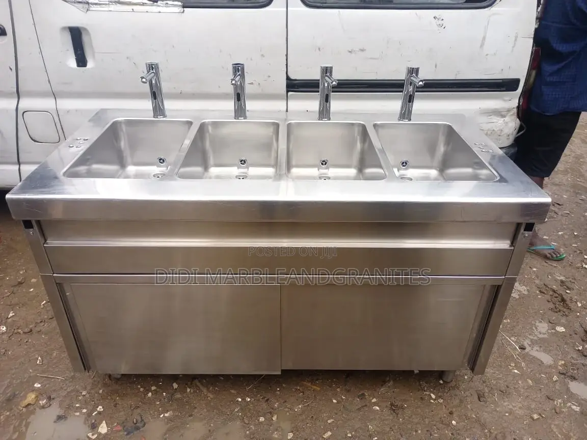 Short Industrial Sink for Hospitals